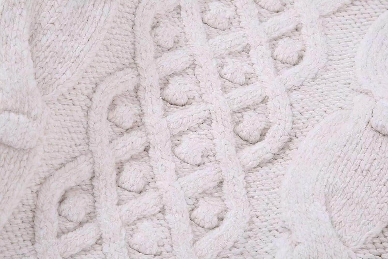 Women's White Knitted Cardigan Sweater Coat